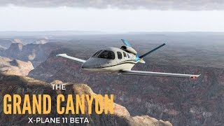 X-Plane 11 - Default Grand Canyon Tour 2017