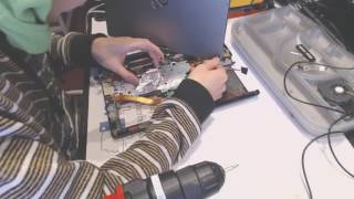 Fujitsu t902 t900 lifebook Laptop repair fix power jack problems broken dc socket input port
