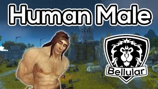 New Human Male Model - In Game Preview - Warlords of Draenor Beta