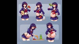 Licorice beetle arts (part 1) chubby anime weight gain