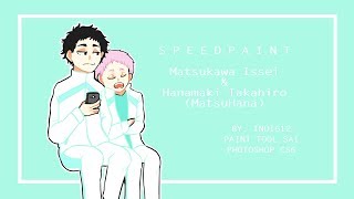 SPEEDPAINT (+Animation) | MatsuHana | Haikyuu!! | Paint Tool Sai + Photoshop CS6
