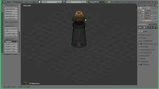 Моделирование башни маяка в Blender