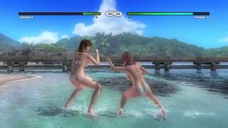Honoka vs Phase 4 white bikinis