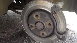 Замена передних тормозных колодок - как сделать
