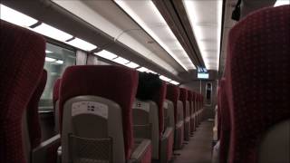近鉄21000系アーバンライナーPlusの難波発奈良行きDXカーの車内を撮影