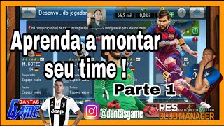 Pes Club Manager - Aprenda a montar seu time da maneira correta 2020 - P1