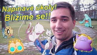 Pokémon GO | BLÍŽÍME SE!! MEW ÚKOLY!! Mew Research Hard Quest Ditto + EX Raid | Jakub Destro