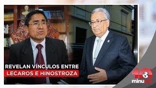 Revelan vínculos entre Presidente del PJ e Hinostroza - 10 minutos Edición Matinal