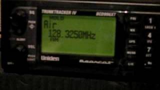Uniden BCD996XT Tuned to Boston Central ATC Part 1