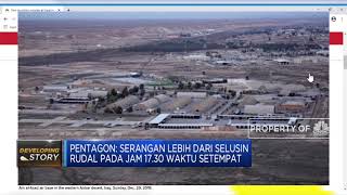 Ngeri! Rudal Iran Hantam Basis Militer Irak & Koalisi AS