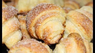 Рогалики с мармеладом!! Вкус из детства!!!Очень просто и невероятно вкусно