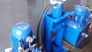 Пресс на 40 тонн для отжима масла из семечек + маслостанция