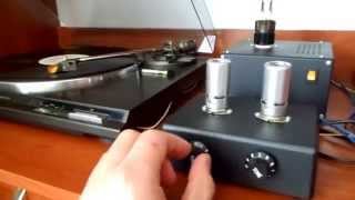 Ламповый фонокорректор RIAA на 6Н23П с возможностью регулировки АЧХ / RIAA Tube Phono corrector