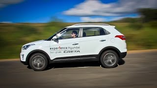Hyundai Creta: Лосиный тест. Торможение. Крены