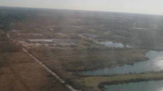Landing in Houston Airport