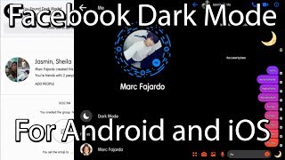 Facebook Messenger Dark Mode For Android and iOS