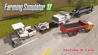 Farming Simulator 2017 Mods - Asphalt Production & Recycling Old Tires