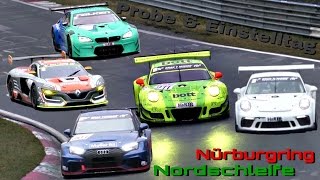 Nürburgring Test & Einstellfahrten 2017 / VLN Testing | Nordschleife & Boxengasse | 18.03.2017