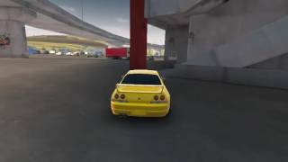 Secret underground drift area on carx drift racing on map parking zone