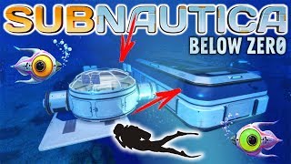 СТРОИТЕЛЬСТВО БАЗЫ. НОВЫЕ ПОСТРОЙКИ И КОМНАТА СКАНИРОВАНИЯ - ВЫЖИВАНИЕ В SUBNAUTICA: BELOW ZERO #16