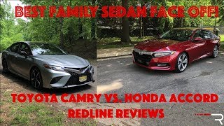 2018 Honda Accord Vs Toyota Camry – Redline: Comparison Test