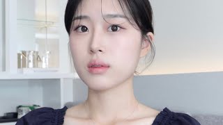 GRWM 일본 여행 마지막날 같이 준비해요???????? 사진 잘 나오는 찐 데일리 메이크업 tmi 가득한 여행 토킹+오사카 여행썰 | 역대급으로 부은 날ㅎ
