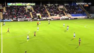 Växelramsan mellan ståplats och sittplats (IFK-Häcken)