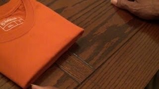 Cool Way to Fold T-Shirts