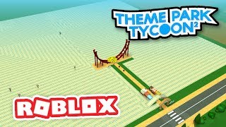 BUILDING THE LONGEST QUEUE EVER in THEME PARK TYCOON