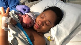 The Birth of My Daughter ? | Labor & Delivery Vlog *RAW & EMOTIONAL FOOTAGE*