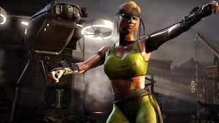 Mortal Kombat X - Sonya MK1 Costume Ladder Walkthrough and Ending