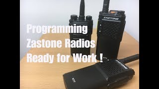 He needs the Zastone radios !