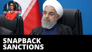 Iran vows retaliation after US ‘snapback’ sanctions