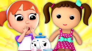 у мисс полли была Долли | кукла рифмы | Miss Polly Had A Dolly | Kids ABC TV Russia