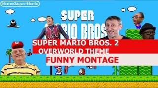 Super Mario Bros. 2 Overworld Theme Remix - FUNNY MONTAGE