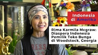 Rima Karmila Mcgraw: Diaspora Indonesia Pemilik Toko Bunga di Woodstock, Georgia