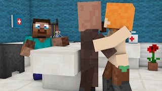 Villager Love story  →  Villager Baby (Minecraft Animation)