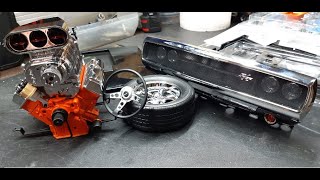 Dodge Charger R/T из "Форсажа", DeAgostini, 1/8, детали на шевик
