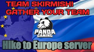 Team skirmish on the euro server или "Стенка на Стенку "  в World of Warships blitz