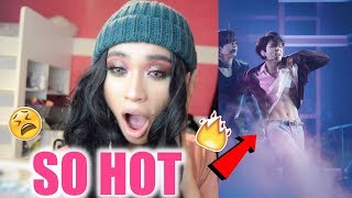 Reacting To Jungkook (BTS)  Sexy Dance!!!