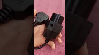 BMW OBDII diagnostic Converter Connector from ebay 20 to 16 pin