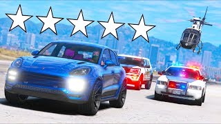 Max Wanted Level that is IMPOSSIBLE to Lose!! (GTA 5 Mods Gameplay)