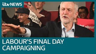 Labour is a 'vote for hope' says Corbyn on final day of campaign | ITV News