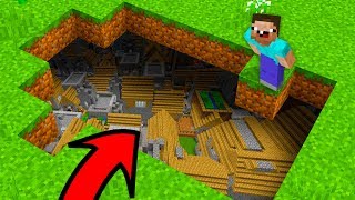 НУБ НАШЕЛ СЕКРЕТНЫЙ БАГ В МАЙНКРАФТ ! ДЕРЕВНЯ ЖИТЕЛЕЙ ПОД ЗЕМЛЕЙ В MINECRAFT МУЛЬТИК