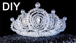 DIY: handmade beaded ? Crown / Корона из бисера своими руками
