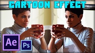Мультяшный эффект в After Effects, Фотошоп / Cartoon effect in After Effects, Photoshop
