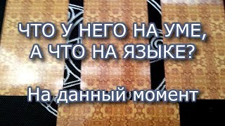 ТАРО ПРОГНОЗ:ЧТО У НЕГ НА УМЕ,А ЧТО НА ЯЗЫКЕ?ОНЛАЙН ГАДАНИЕ