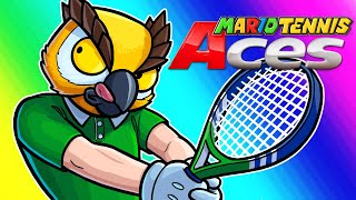 Mario Tennis Aces Funny Moments - Vanoss's First Switch Game!!