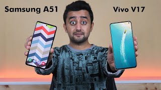 Samsung Galaxy A51 vs Vivo V17 full Comparison - Which is Best?