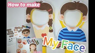 [줄리의영어교구팁] My face, Teaching ideas for my face and feeling / 가볍고 간편하게 쓰는 얼굴판교구, 얼굴과 필링을 이거 하나로 한번에 ~